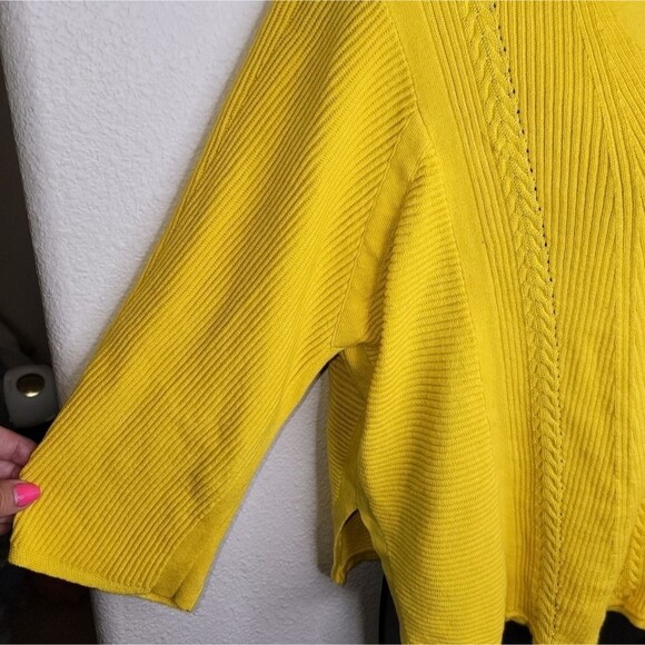 Cabi Sunny delicate cable knit cardigan sweater Size Small - Picture 4 of 6
